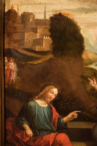 Christ and the Samaritan woman at the well